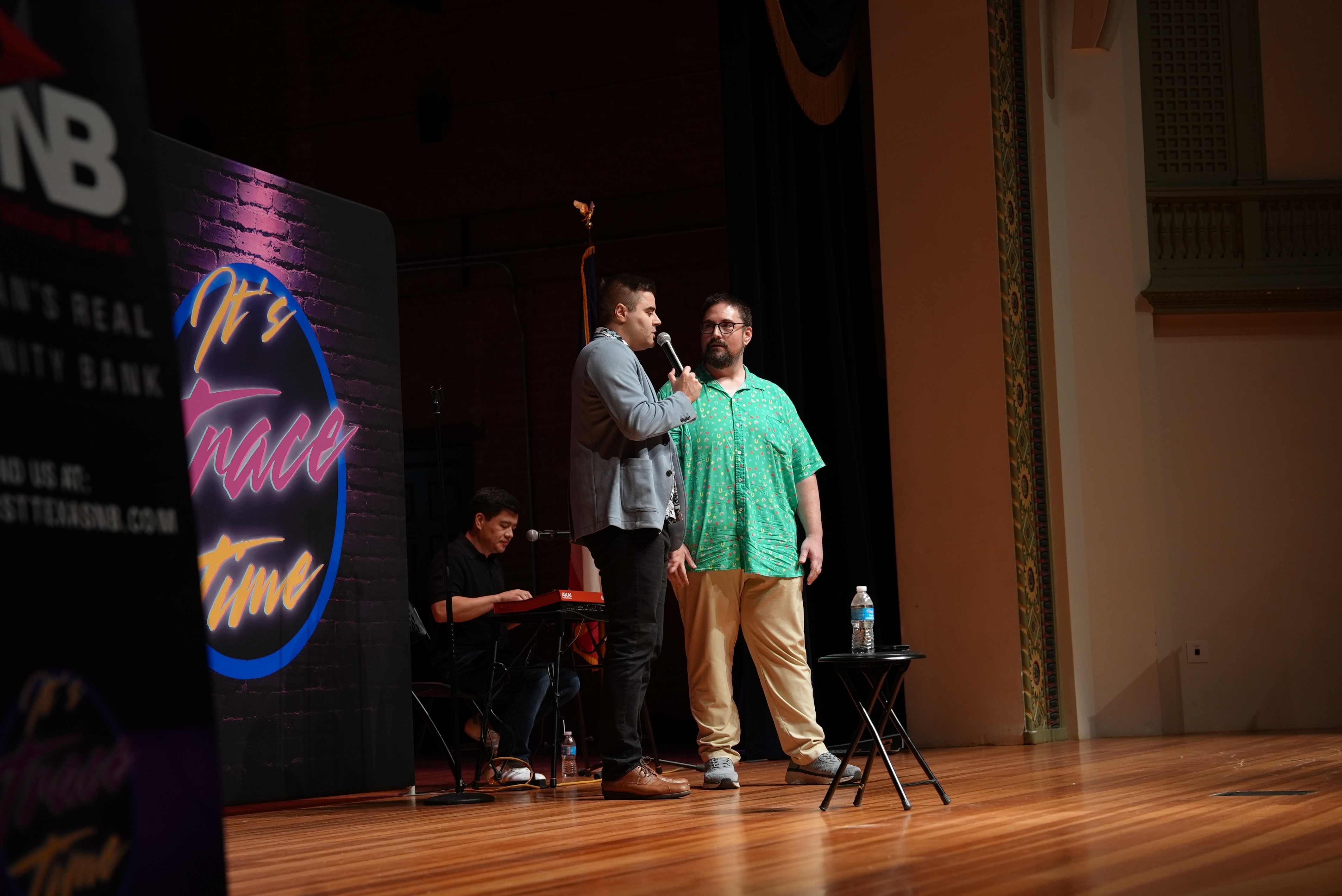 Trace Time Productions on stage